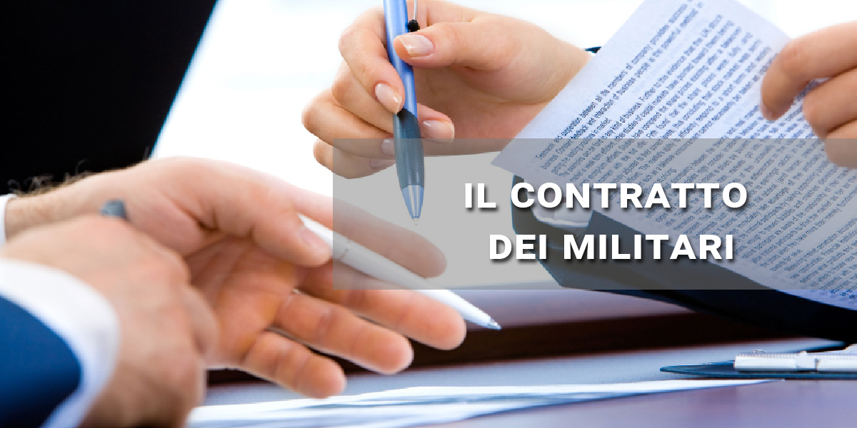 il contratto dei militari