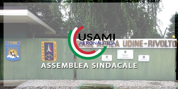 Assemblea Sindacale presso il 2° Stormo di Rivolto