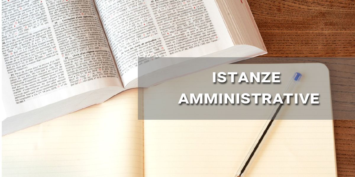 istanza amministrative