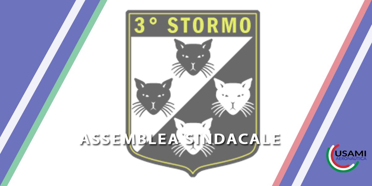 Assemblea Sindacale presso il 3° Stormo di Villafranca